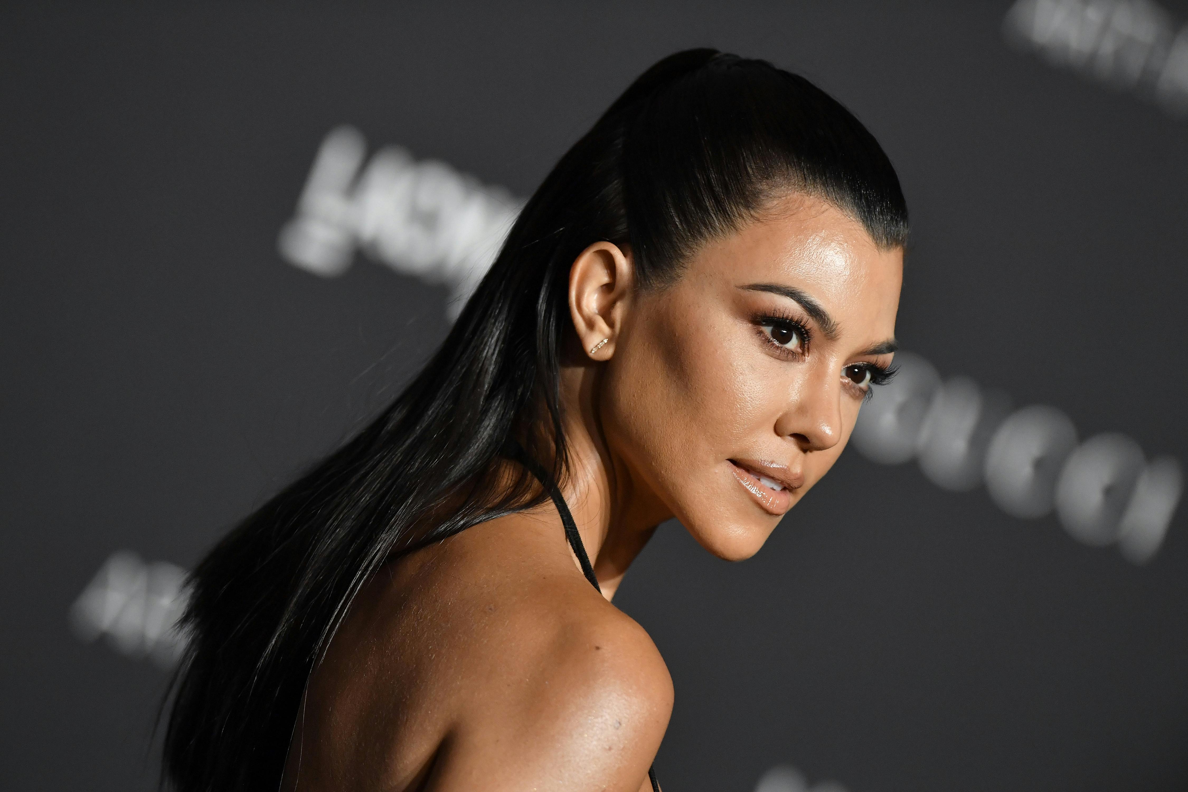 Kourtney Kardashian's Foundation Could Be The Answer To Maskne